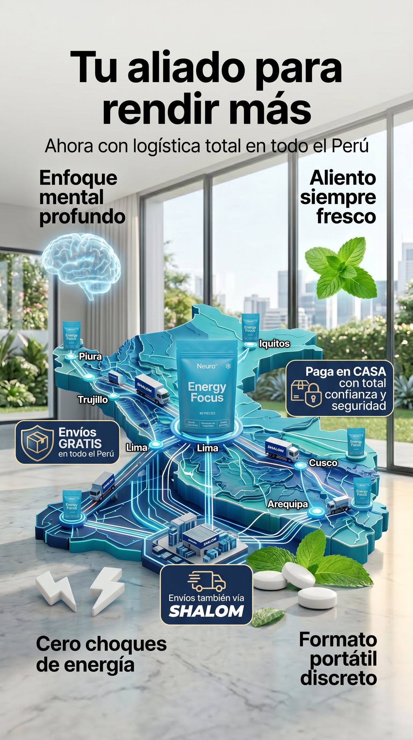 ⚡🔥 ¡ENERGÍA Y ENFOQUE TOTAL PARA DOMINAR TU DÍA! 🚀🧠💥 PRUEBALO YA