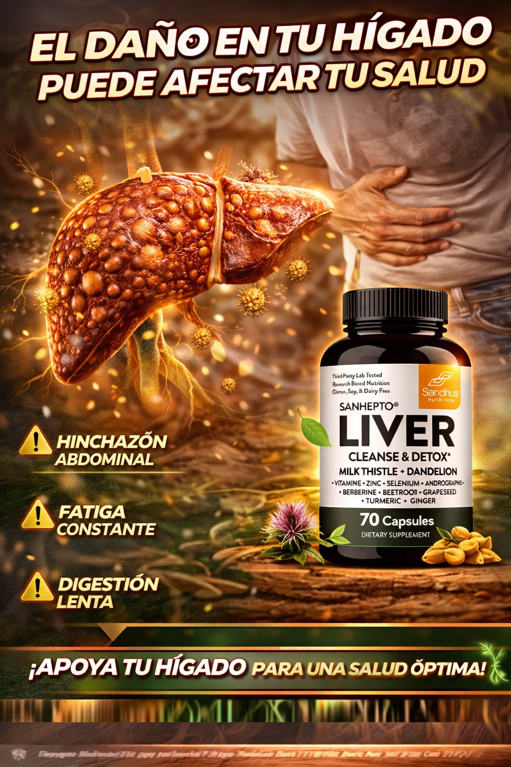 LIVER CLEANSE & DETOX – LIMPIEZA PROFUNDA Y