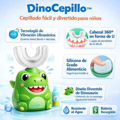 DinoCepillo™ | Cepillo de Dientes Eléctrico