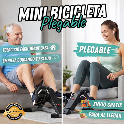 Mini Bicicleta Estática Ejercitador A Pedal Portátil Original