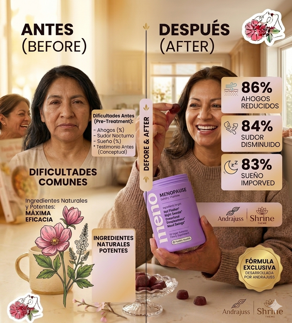MENO® l Cápsulas Adelgazantes Menopausia