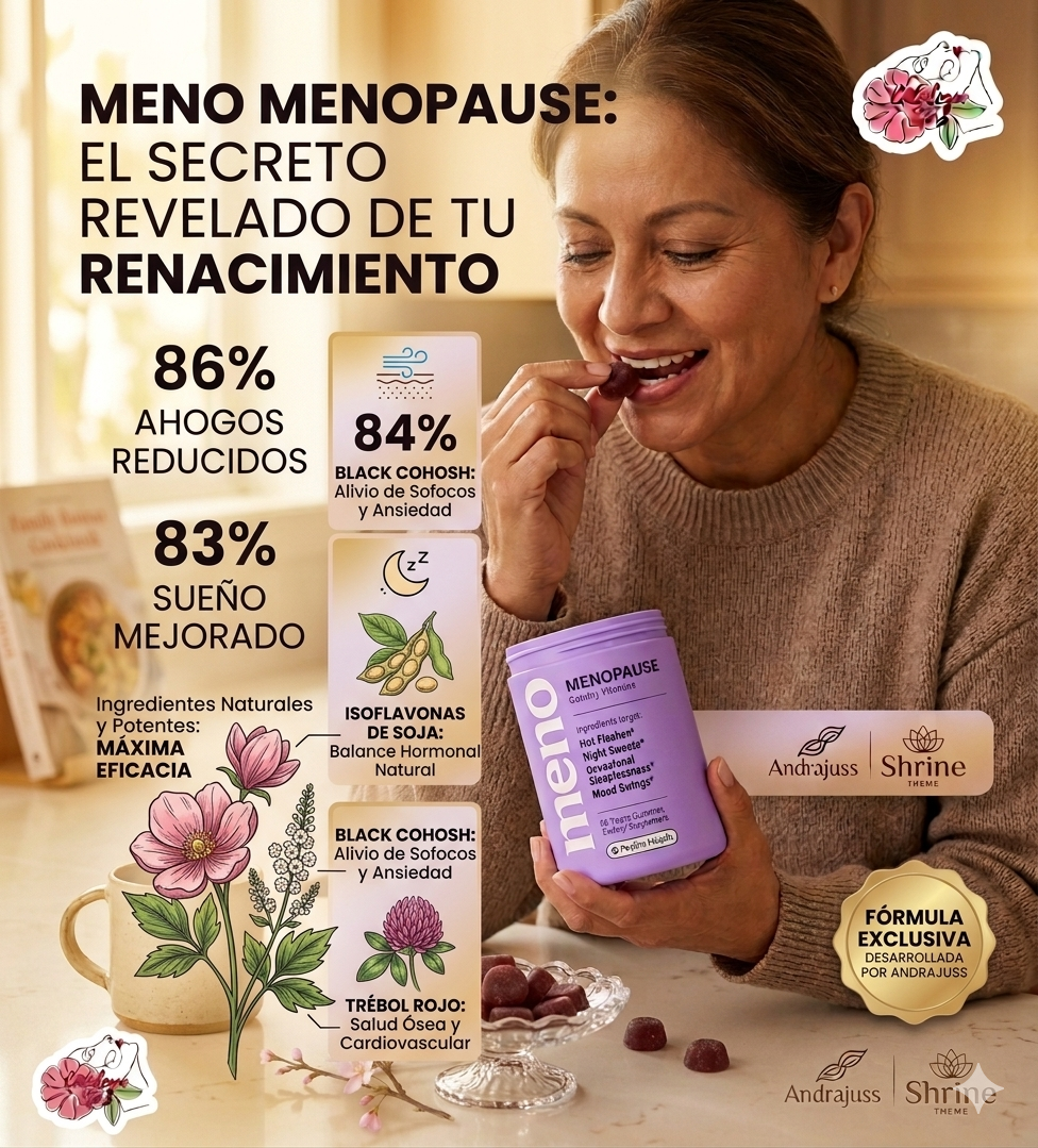 MENO® l Cápsulas Adelgazantes Menopausia