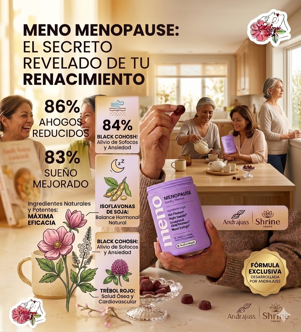 MENO® l Cápsulas Adelgazantes Menopausia