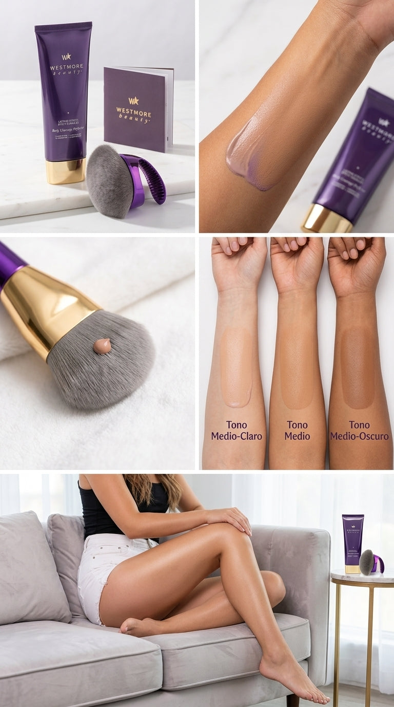 maquillaje corporal de alta cobertura