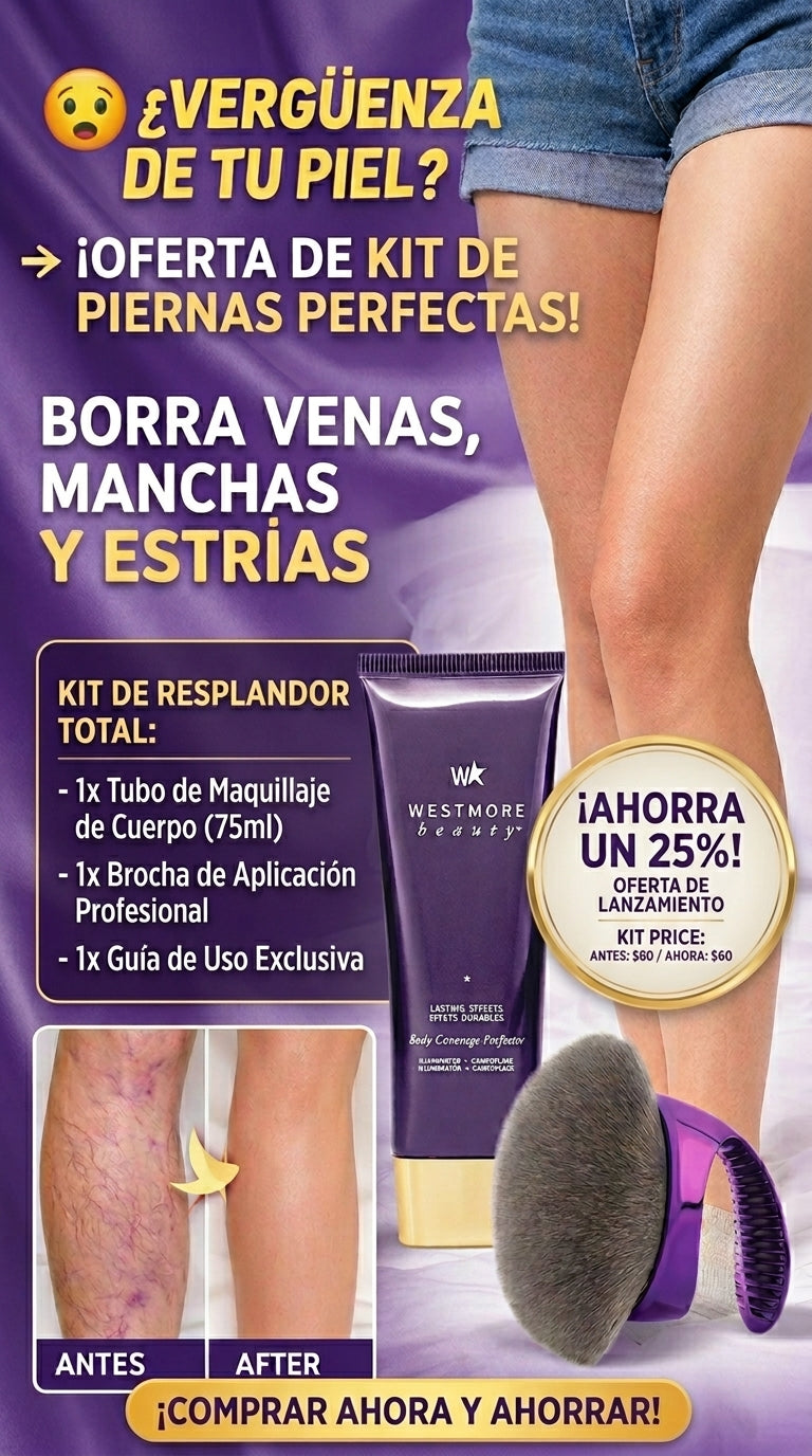 maquillaje corporal de alta cobertura