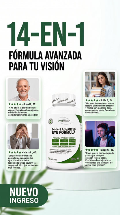 EVERVISION" 14-N-1 AVANCED EYE FORMULA