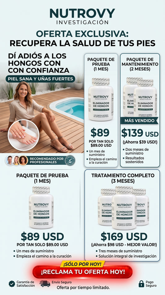 🔥 NUTROVY — CUIDADO INTENSIVO PARA PIES Y UÑAS