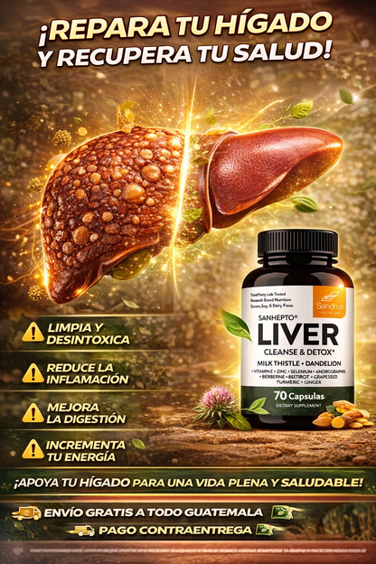 LIVER CLEANSE & DETOX – LIMPIEZA PROFUNDA Y