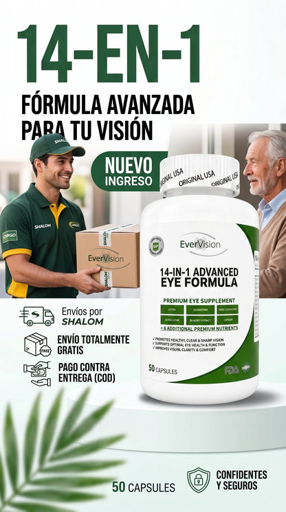 EVERVISION" 14-N-1 AVANCED EYE FORMULA