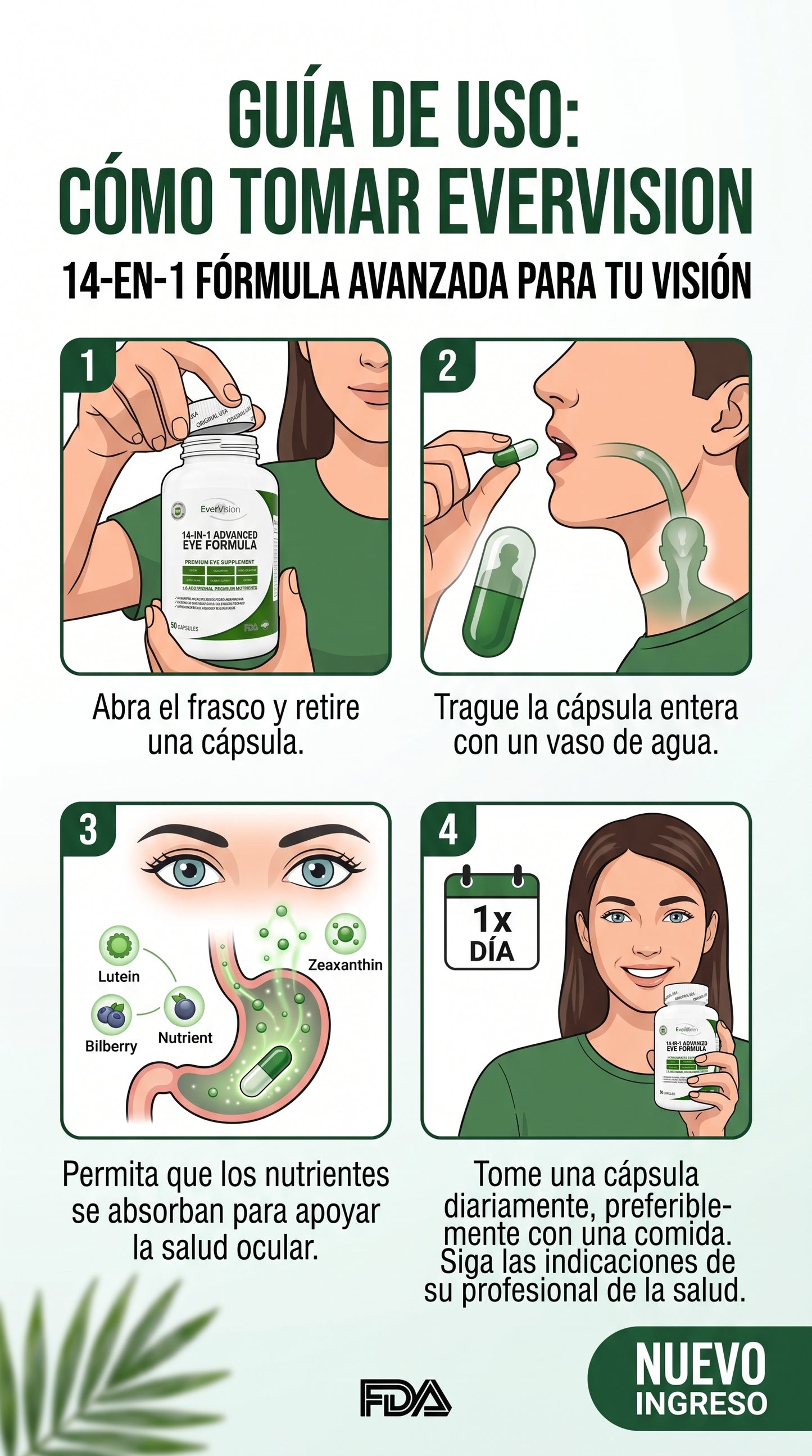 EVERVISION" 14-N-1 AVANCED EYE FORMULA