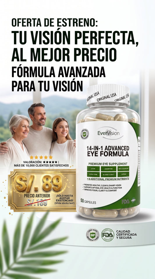 EVERVISION" 14-N-1 AVANCED EYE FORMULA