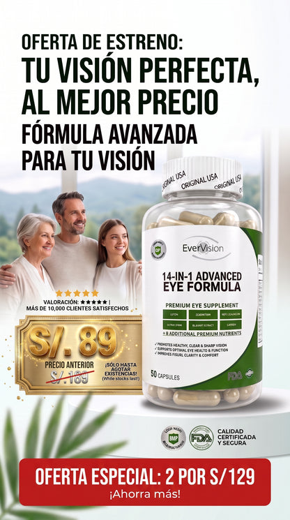 EVERVISION" 14-N-1 AVANCED EYE FORMULA