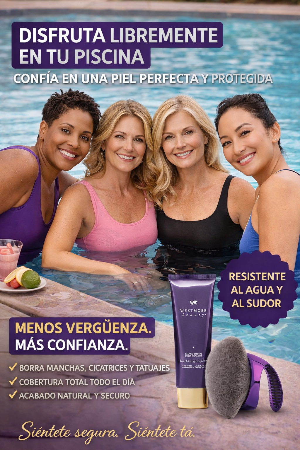maquillaje corporal de alta cobertura
