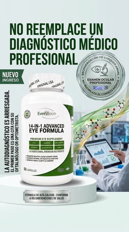 EVERVISION" 14-N-1 AVANCED EYE FORMULA