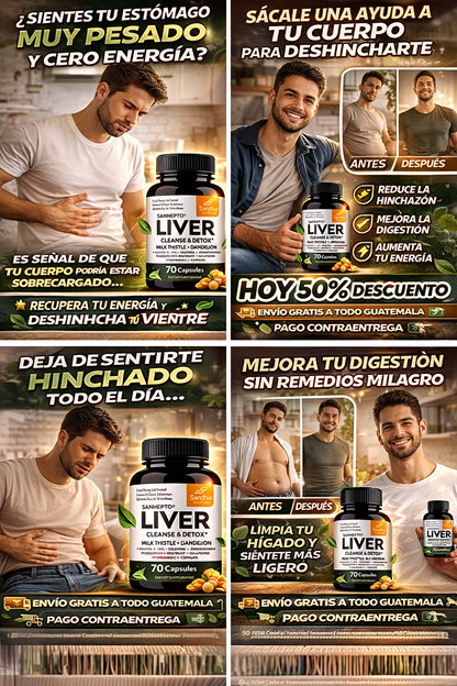 LIVER CLEANSE & DETOX – LIMPIEZA PROFUNDA Y
