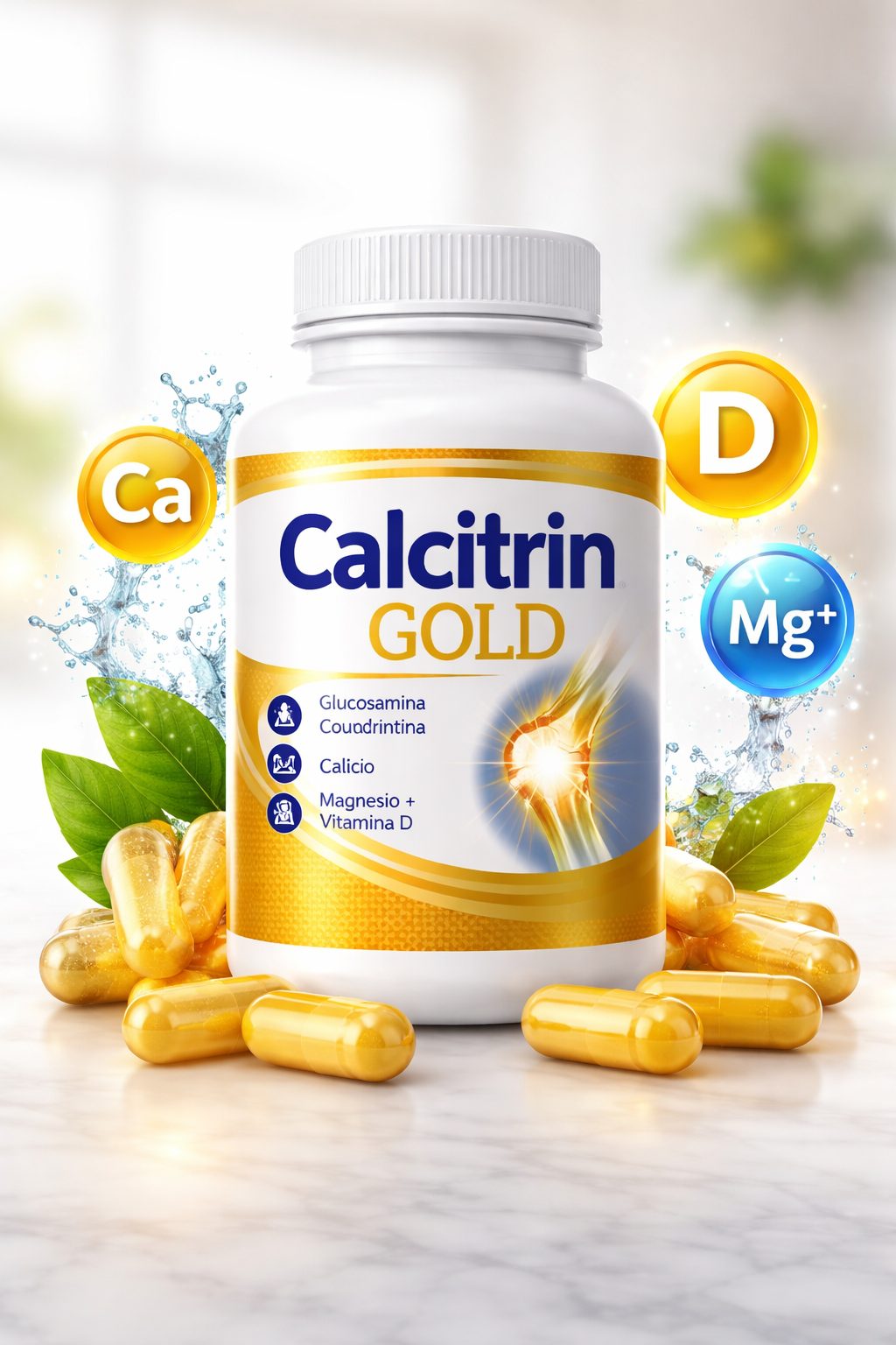 CALCITRIN GOLD - Cápsulas que desinflaman y fortalecen las articulaciones FB