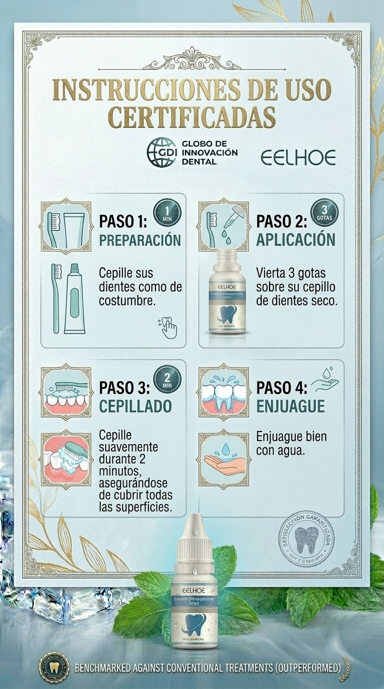 Solución para eliminar el sarro dental y las manchas Smilekit EELHOE™”
