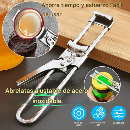 🥫Abridor de botellas multifuncional de acero inoxidable💥Oferta por tiempo limitado