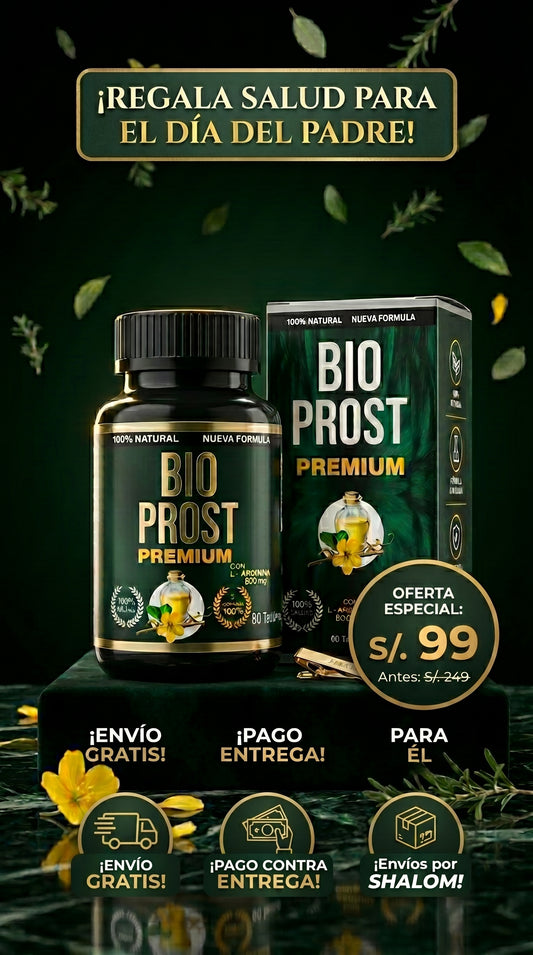 🚹 BIO PROST PREMIUM | PROTEGE TU PRÓSTATA Y RECUPERA TU TRANQUILIDAD 💙