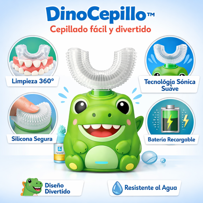 DinoCepillo™ | Cepillo de Dientes Eléctrico