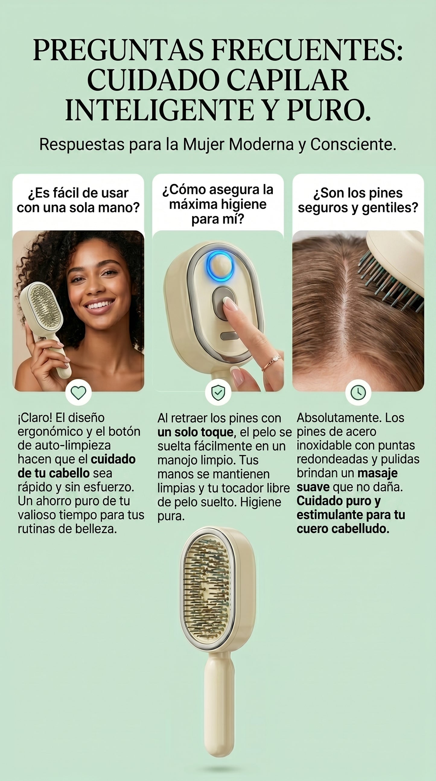✨🐾 ¡PRESENTAMOS EL REVOLUCIONARIO DESENREDADOR  CAPILAR MUTIFUNCINAL SONIC GROOM! 🐾✨