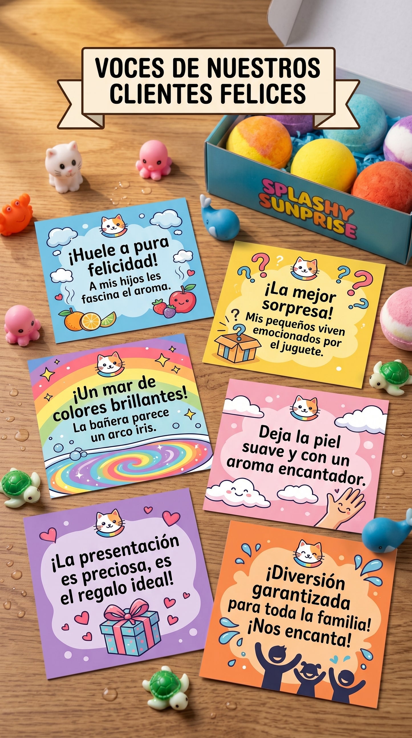 BOMBAS DE BAÑO EFERVESCENTES CON REGALO SORPRESA 🎁🫧