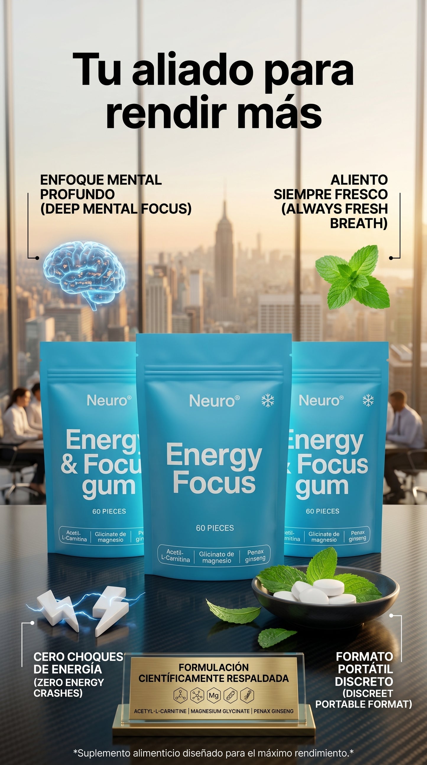 ⚡🔥 ¡ENERGÍA Y ENFOQUE TOTAL PARA DOMINAR TU DÍA! 🚀🧠💥 PRUEBALO YA