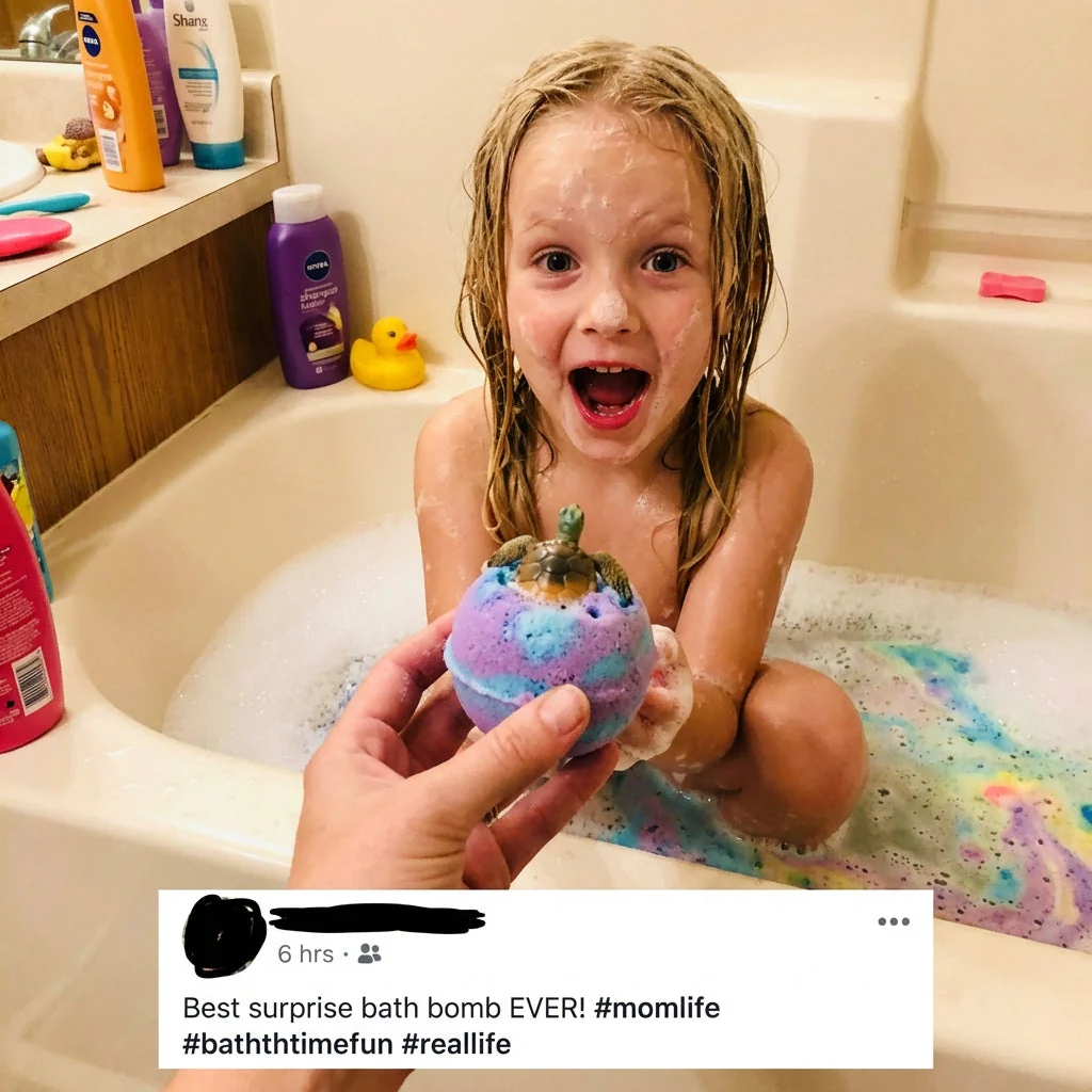 BOMBAS DE BAÑO EFERVESCENTES CON REGALO SORPRESA 🎁🫧