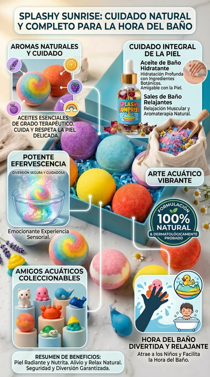 BOMBAS DE BAÑO EFERVESCENTES CON REGALO SORPRESA 🎁🫧