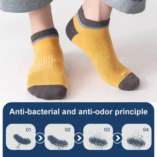 Pack de 10 Calcetines desodorantes antibacterianos transpirables