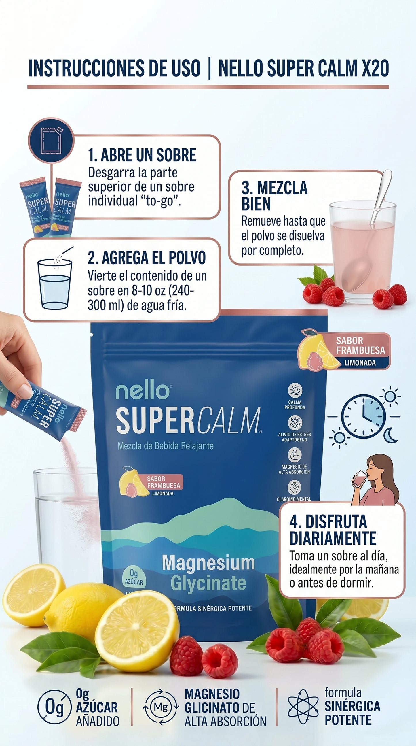 ¿ ESTRES Y KILOS DE MAS? NELLO. SUPER CALM. ¡¡ NUEVA FORMULA ¡¡