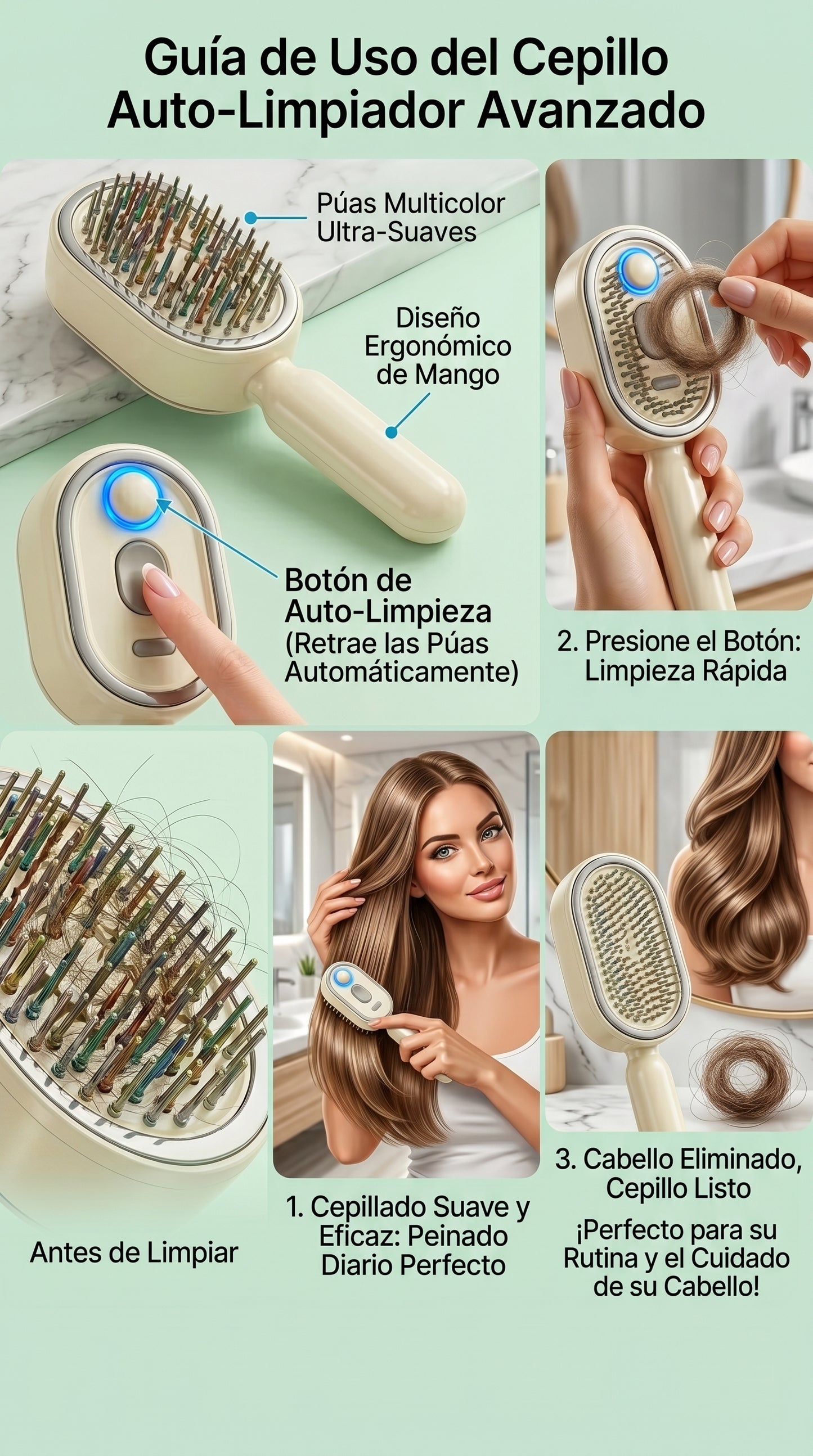 ✨🐾 ¡PRESENTAMOS EL REVOLUCIONARIO DESENREDADOR  CAPILAR MUTIFUNCINAL SONIC GROOM! 🐾✨