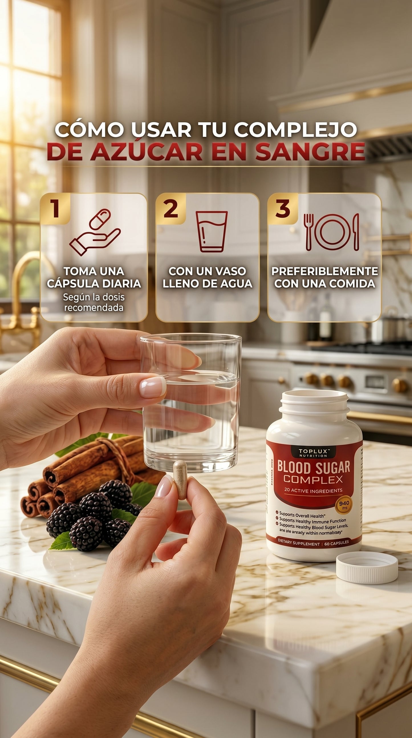 🩸🔥 BOOD SUGAR COMPLEX 🔥🩸 💚⚡ CONTROL NATURAL DEL AZÚCAR EN LA SANGRE ⚡💚