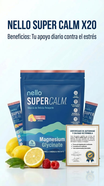 ¿ ESTRES Y KILOS DE MAS? NELLO. SUPER CALM. ¡¡ NUEVA FORMULA ¡¡