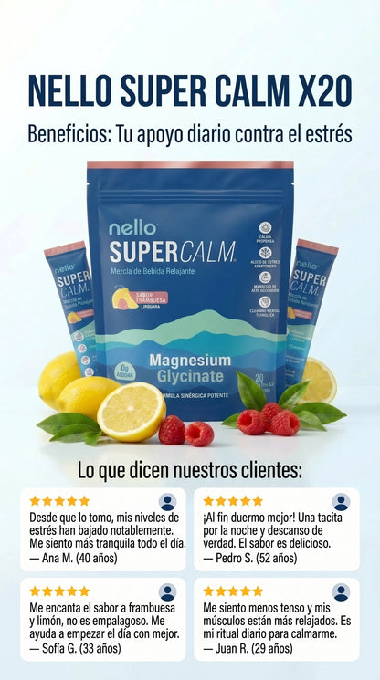 ¿ ESTRES Y KILOS DE MAS? NELLO. SUPER CALM. ¡¡ NUEVA FORMULA ¡¡