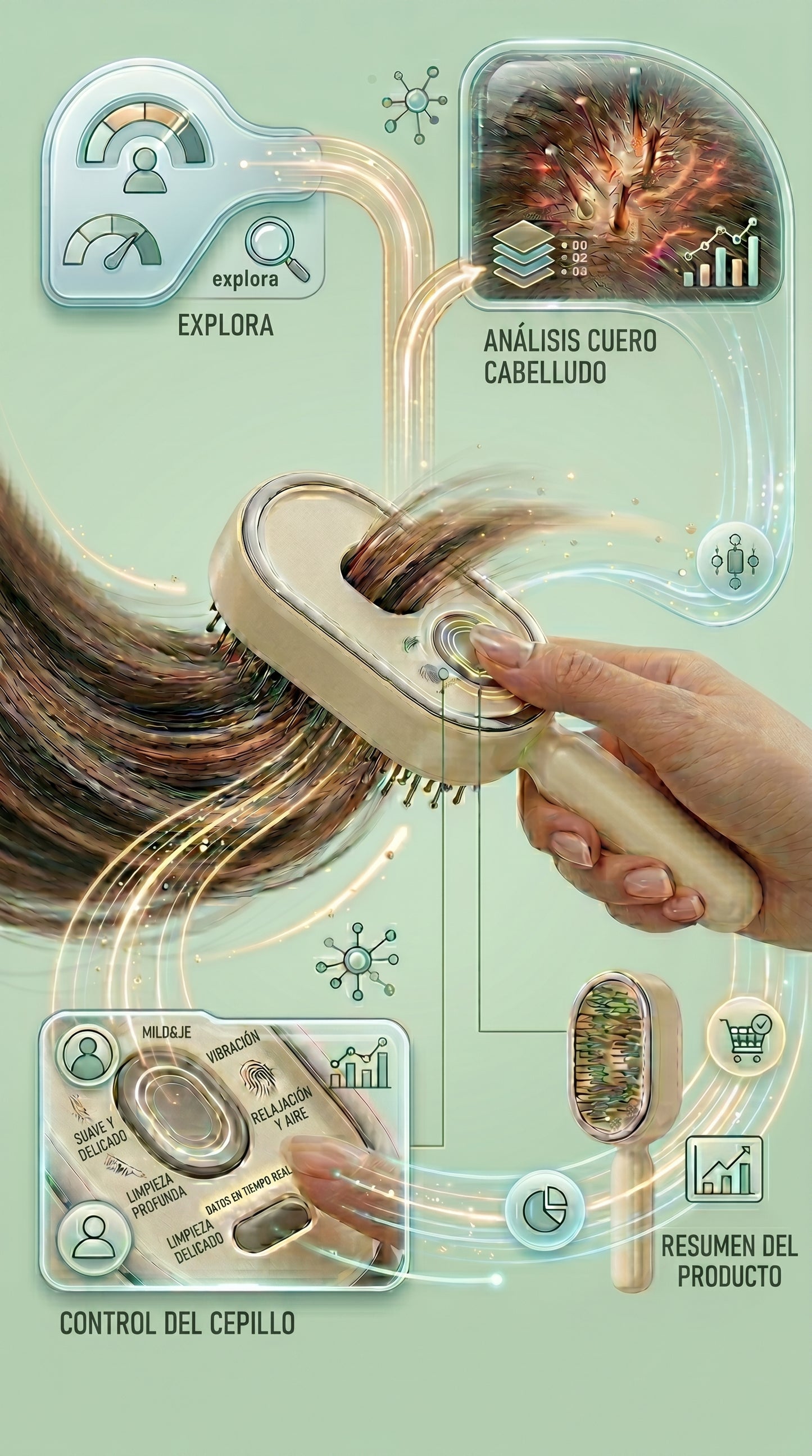 ✨🐾 ¡PRESENTAMOS EL REVOLUCIONARIO DESENREDADOR  CAPILAR MUTIFUNCINAL SONIC GROOM! 🐾✨