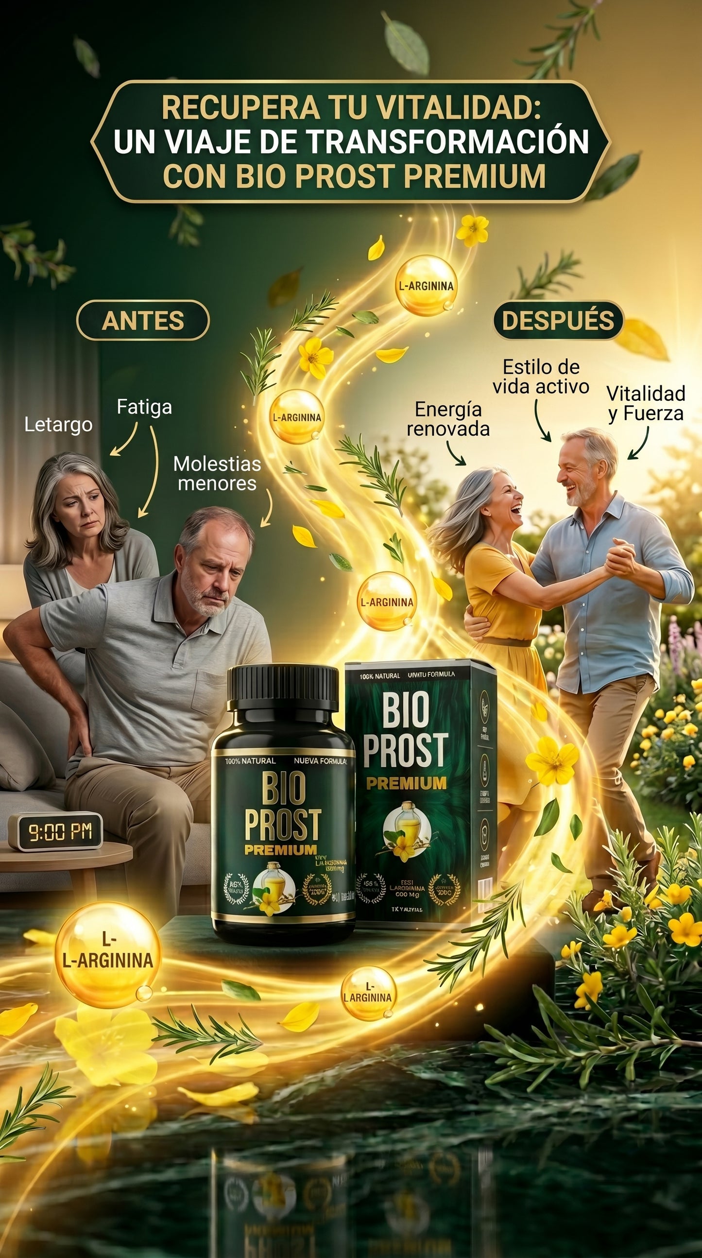 🚹 BIO PROST PREMIUM | PROTEGE TU PRÓSTATA Y RECUPERA TU TRANQUILIDAD 💙